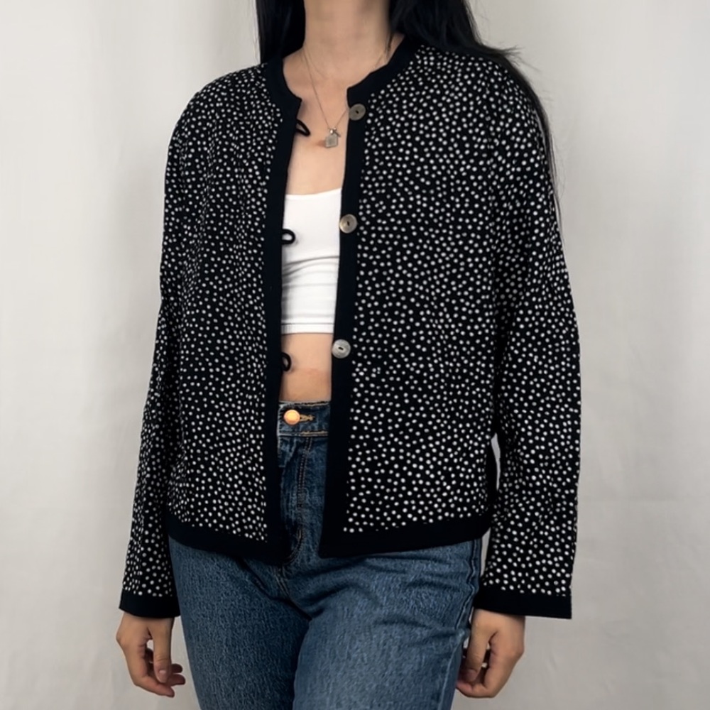Vintage Reversible Round Collar Lightweight Jacket - Picture 2 of 8